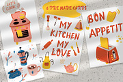 Kitchen tools. Cooking Time. Clipart, an Object Graphic by PawLoveArt (Thumbnail 8 of 12)