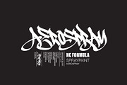 Chiloe - Graffiti typeface, a Blackletter Font by Ridha-38.lineart (Thumbnail 4 of 15)