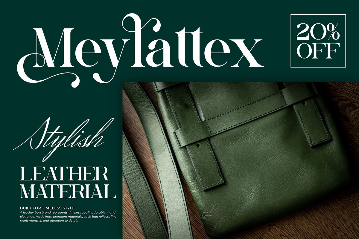 Adollia || Modern Elegant Serif Font, a Serif Font by Ermedia Studio (Photo 5 of 10)