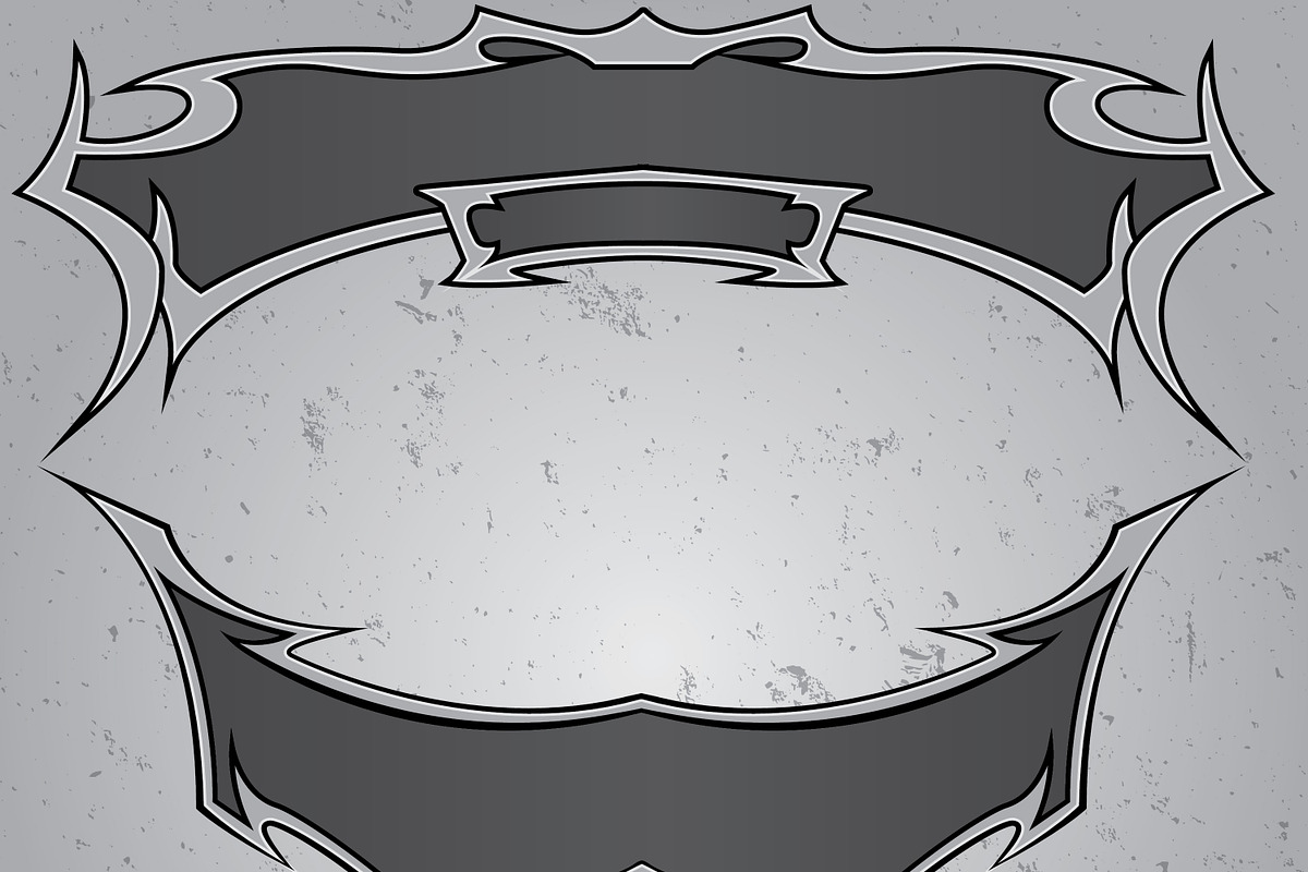 Rocker Frame Banners, a Graphic by flylanddesigns