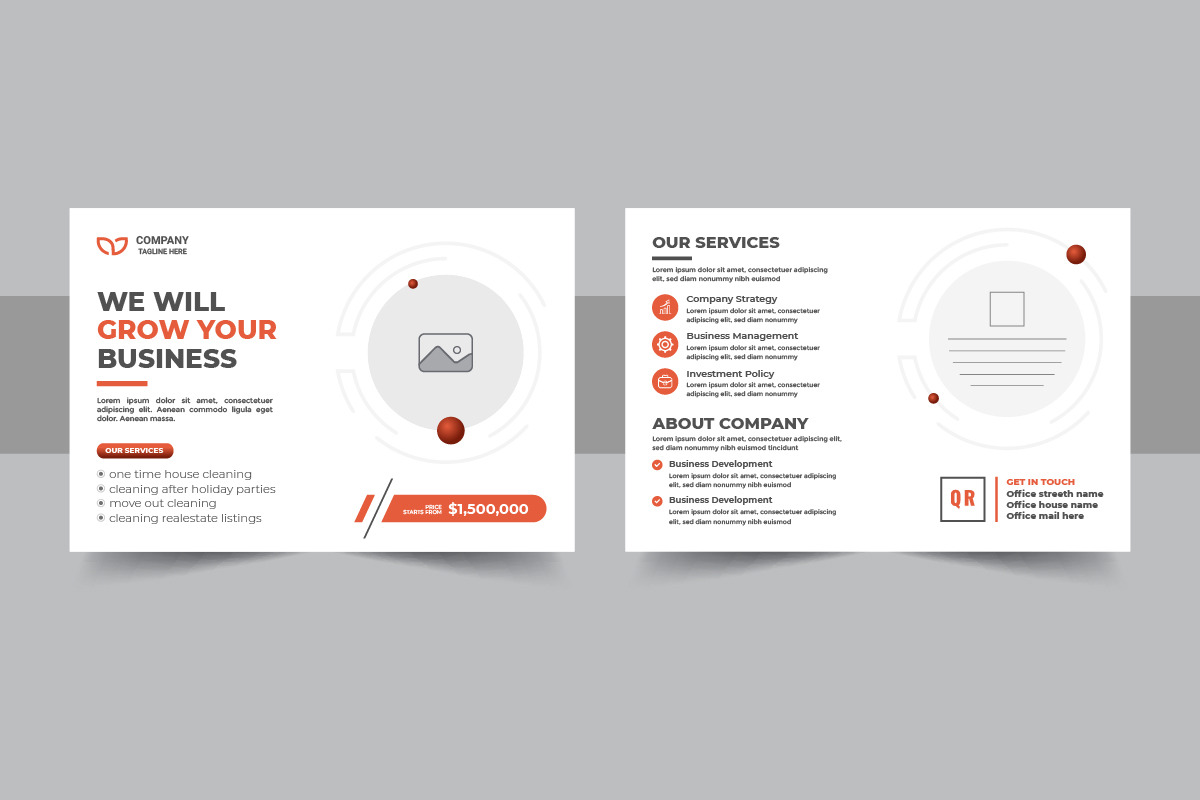 Business eddm postcard design bundle, a Card Template by Pavel_design (Photo 4 of 7)