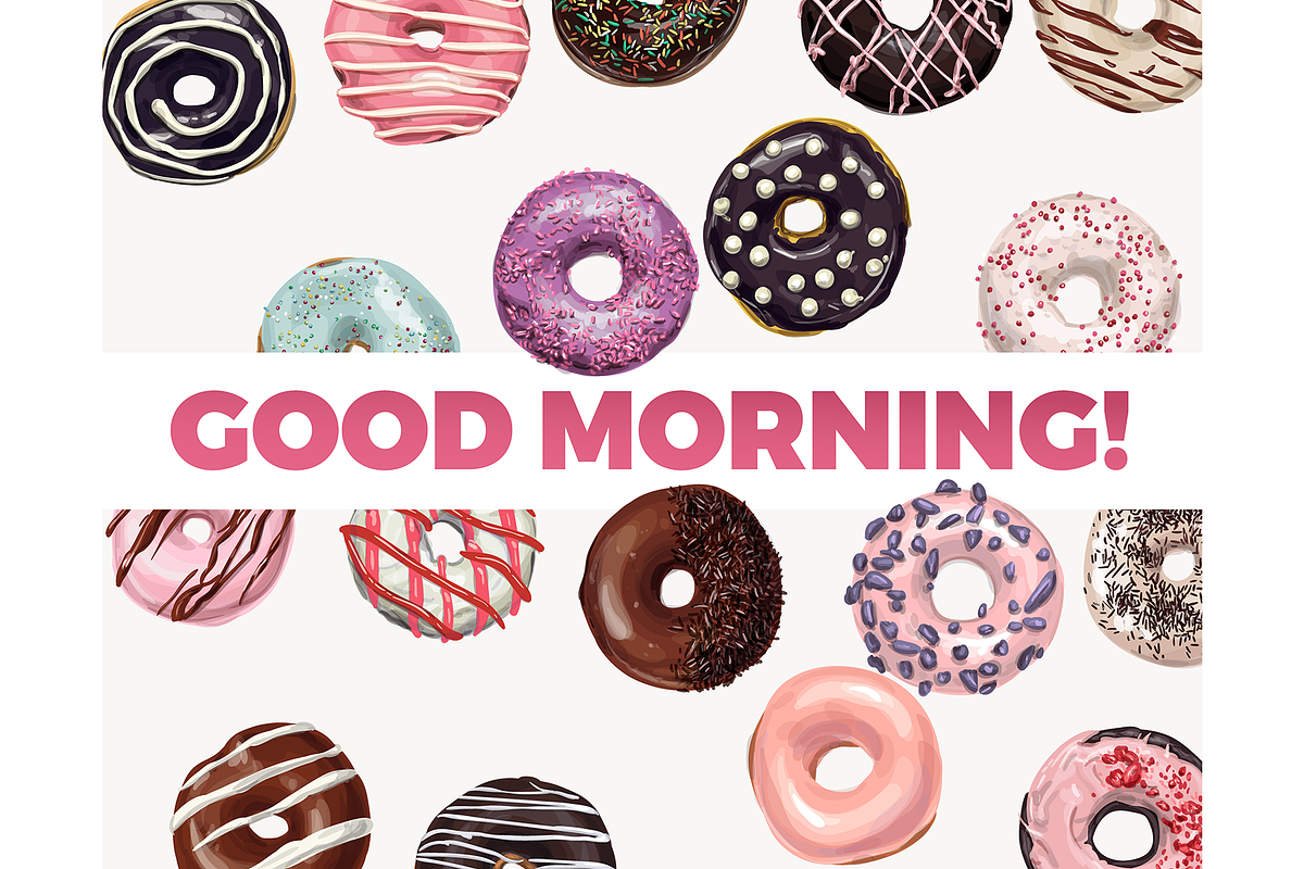 Donuts VECTOR illustrations, a Food Illustration by Natalka Dmitrova art (Photo 15 of 27)