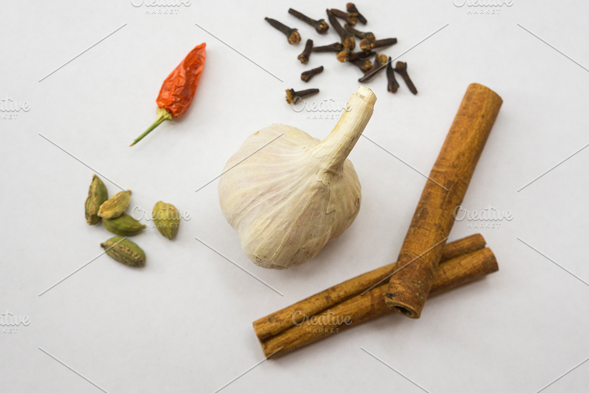 Watercolor spices vector set-1, an Illustration by miminoshka (Photo 5 of 11)