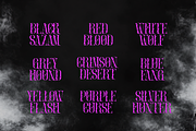 Nevron Sin | Black Metal Typeface, a Blackletter Font by Denustudios (Thumbnail 3 of 12)