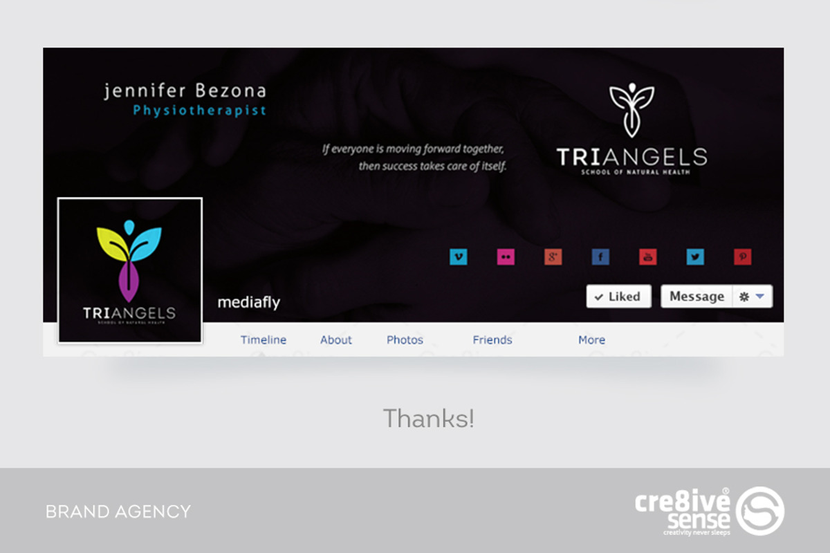 TriAngels-TemplateLogo, a Branding & Logo Template by Cre8iveSense (Photo 5 of 5)