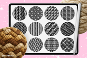 Procreate Rope texture brushes, a Brush Add-On by Revabrush (Thumbnail 4 of 7)