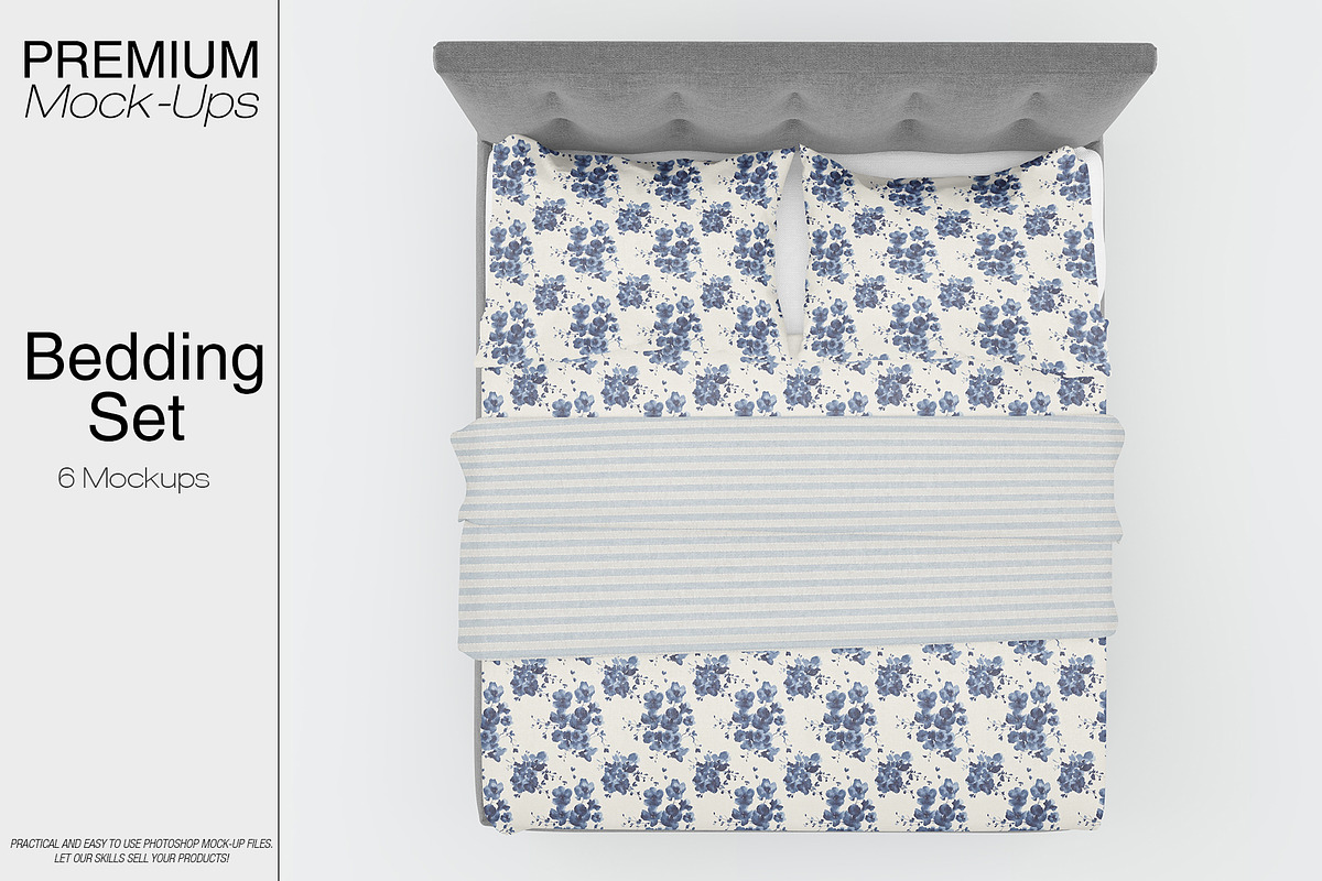 Bed Linens Bundle - 30 Mockups, an Apparel Mockup by mock-ups (Photo 28 of 35)