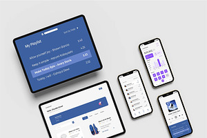 iPad and Phone Mockup, an iPad Mockup by Se٧enStudio