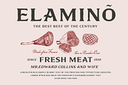 Arm & Gorine - Vintage Display Serif, a Serif Font by Illustraly Design (Thumbnail 4 of 8)