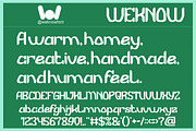 Jumping Frog, a Handwritten Font by weknow (Thumbnail 5 of 8)