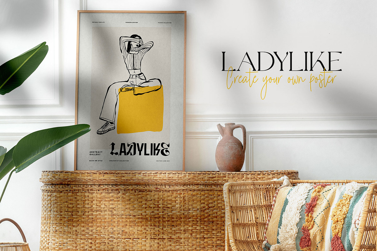 Ladylike | Creator Kit, an Object Graphic by KetteCreate (Photo 2 of 21)