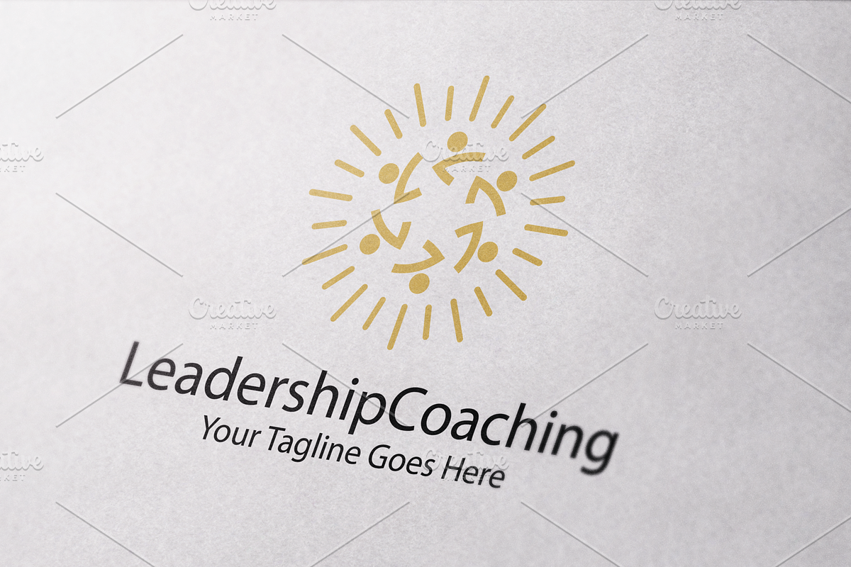 Leadership Coaching Logo, a Branding & Logo Template by REDVY CREATIVE