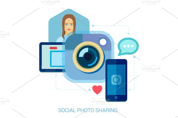 Social Photo Sharing And Selfie