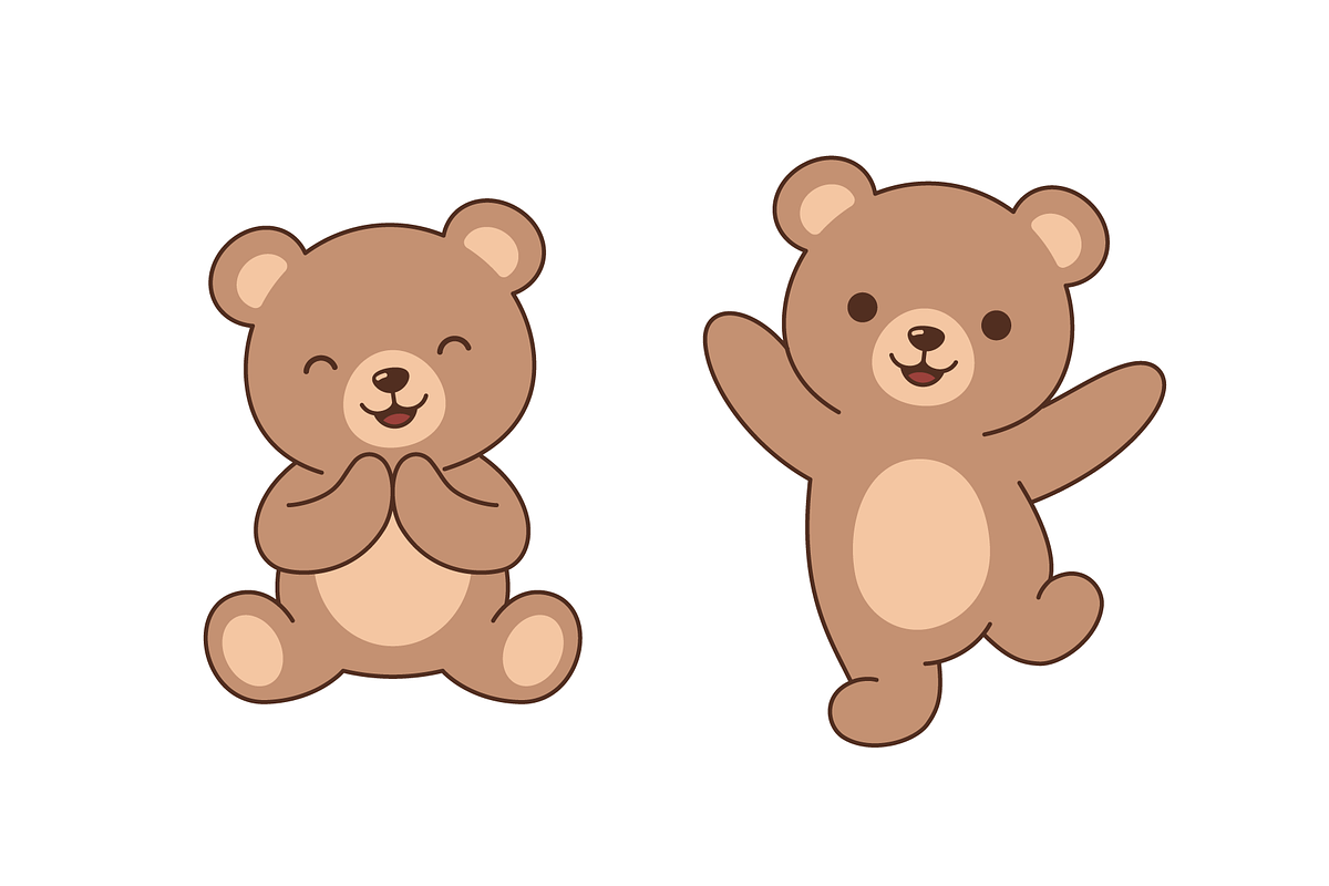 Little teddy bears, an Animal Illustration by Cmeree (Photo 3 of 3)