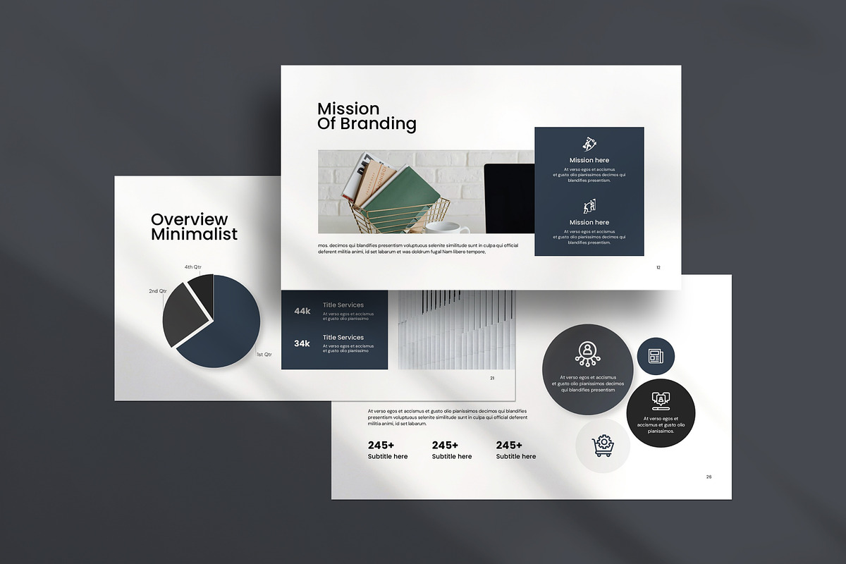 Minimal Presentation Template, a Presentation Template by evgenystudio (Photo 6 of 8)