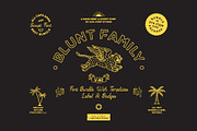 SP BLUNT BUNDLE PACK V02, a Sans Serif Font by Sup.Port Studio (Thumbnail 1 of 16)