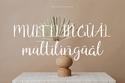 White Risolles | Handwritten Script, a Script Font by Pentagonistudio (Thumbnail 10 of 10)