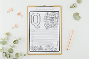 676 Christmas Alphabet Letter Vector, an Education Illustration by Blue Digital Studio (Thumbnail 2 of 5)