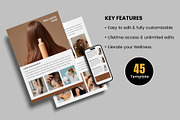 Health & Wellness Template, a Stationery Template by Designmela01 (Thumbnail 2 of 9)