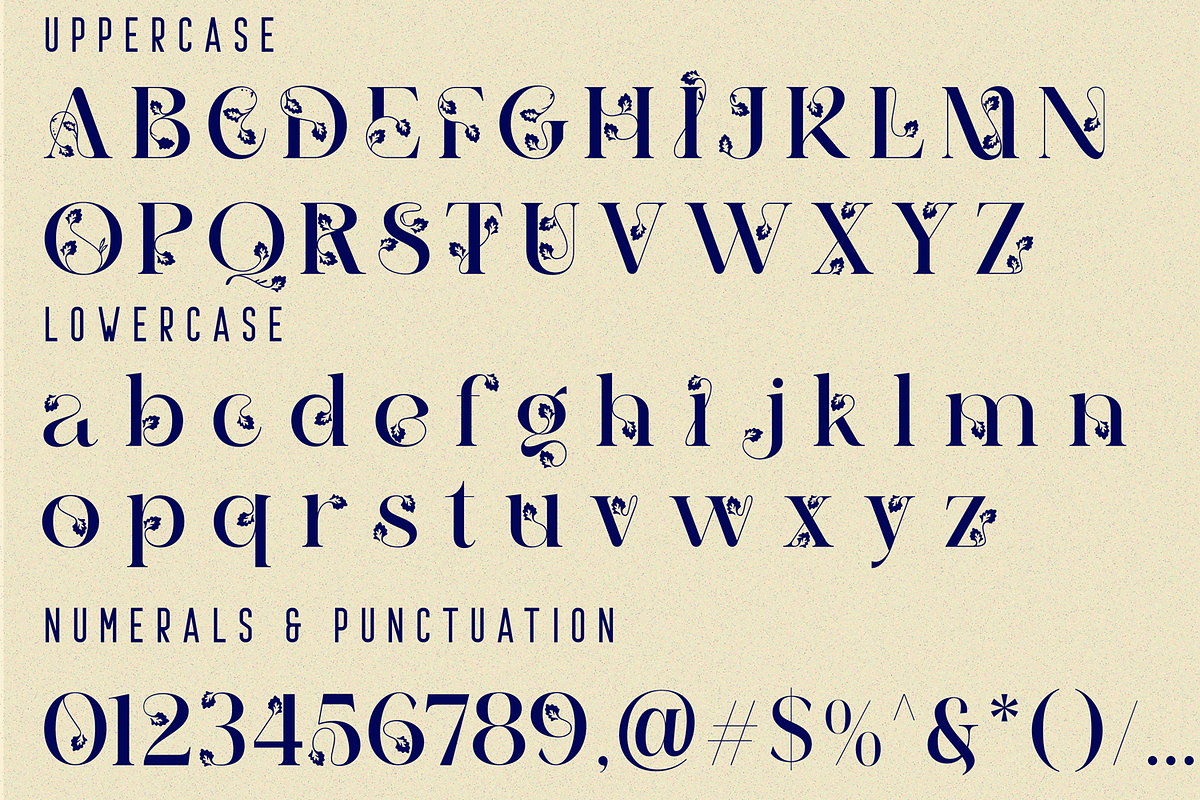 Alketa Nature Font, a Serif Font by 177Studio (Photo 8 of 8)