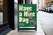Bristal - Cut Out Display Font, a Sans Serif Font by Get Studio (Thumbnail 4 of 10)