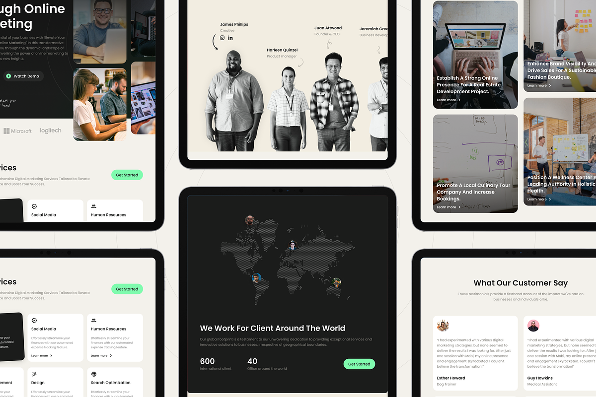 Digicraft - Framer Template, a Landing Page Template by Agensip Design Agency (Photo 7 of 10)