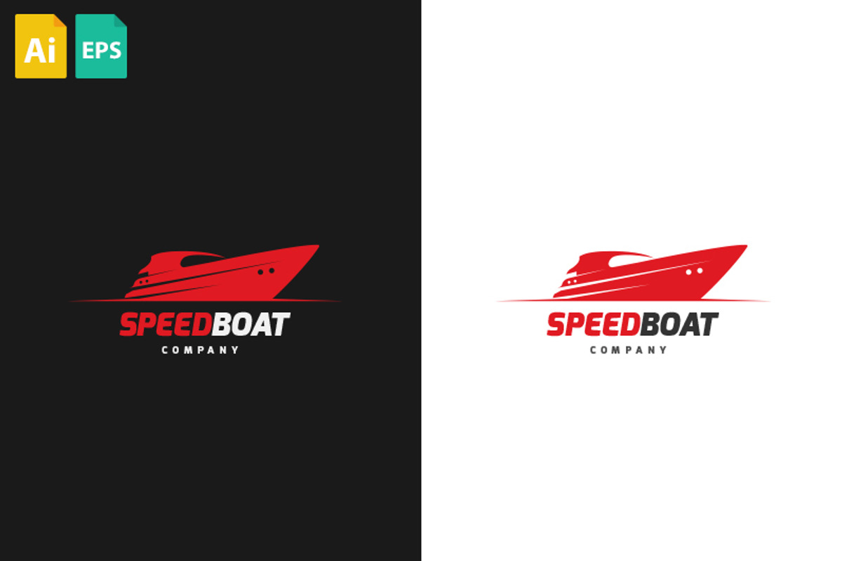 Speed Boat Logo, a Branding & Logo Template by Schneider Design Store (Photo 2 of 2)
