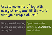 Montea - Simple Handwritten Font, a Handwritten Font by BeadyLab (Thumbnail 5 of 10)