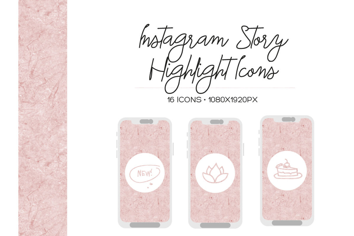 16 Instagram Stories Highlight Icons, a Social Media Template by The Brand Pub (Photo 2 of 2)