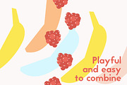 Cute fruit icons - Vector, an Icon by Marinastu (Thumbnail 4 of 6)