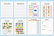 2026 Summer Planner For Kids Canva, a Stationery Template by Shumaya (Thumbnail 6 of 7)