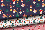 Christmas Patterns, a Seasonal Illustration by Sabina_Ava (Thumbnail 5 of 7)
