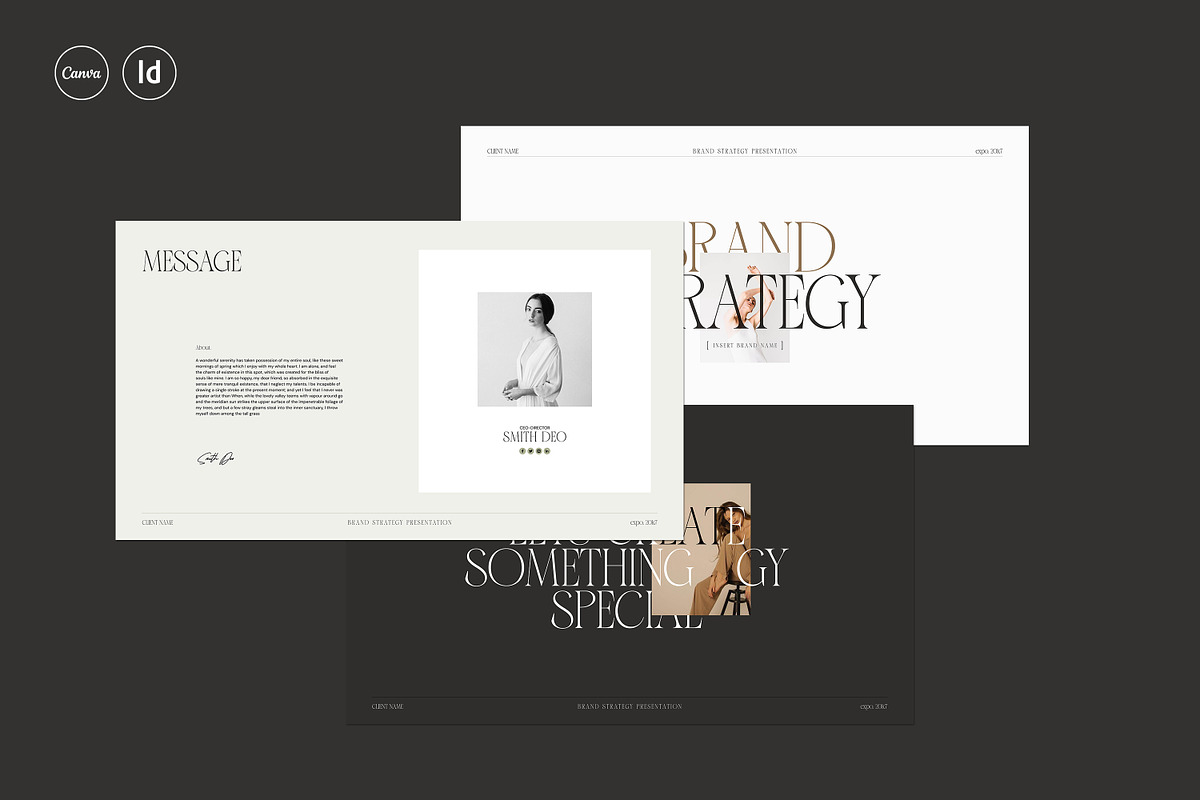 Expo | Brand Strategy, a Branding & Logo Template by creathrivestudio (Photo 2 of 13)