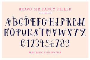 Bravo Sir Font Family