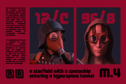 Octane – Bold Futuristic Font, a Sans Serif Font by Brand Earth (Thumbnail 5 of 7)