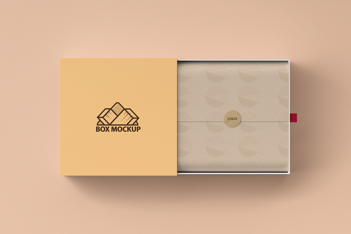 Square Gift Box Mockups, a Packaging Mockup by graphicstuff.std (Photo 9 of 10)