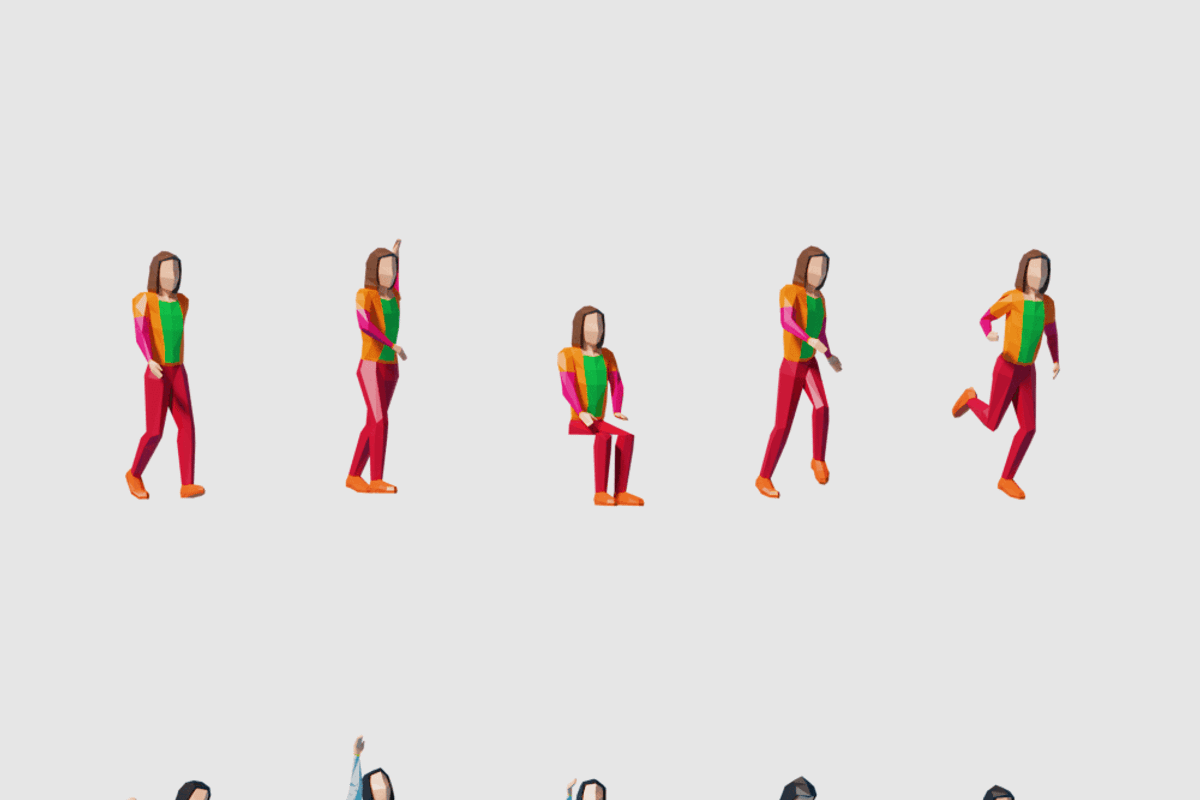 Spring People, a Characters & Person 3D Model by Studio Ochi (Photo 4 of 12)