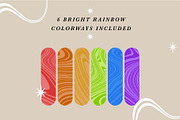 Psychedelic Swirls, a Pattern Graphic by Like Magic Studio (Thumbnail 8 of 8)