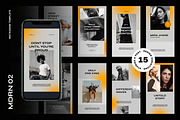 MDRN 02 Instagram Templates, a Social Media Template by Visula Co (Thumbnail 1 of 6)