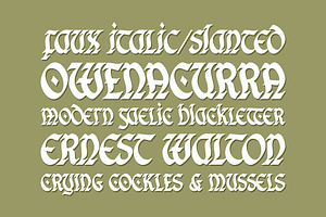 Eachtra Modern Blackletter Font