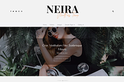 SALE Neira - Feminine WP Theme, a WordPress Template by VolThemes (Thumbnail 1 of 8)