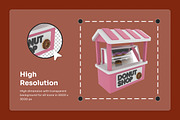 Stallo - Street Food 3D Icon Pack, an Object Illustration by twinstd (Thumbnail 3 of 6)