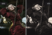 Black and white Photoshop actions, an Action Add-On by BeArt-Presets (Thumbnail 11 of 14)
