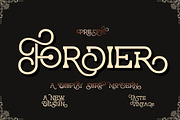Fordier, a Serif Font by Bramcreative (Thumbnail 1 of 10)