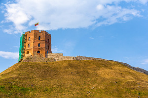 Gediminas Tower in Vilnius, Lithuania, an Architecture Photo by Leonid Andronov