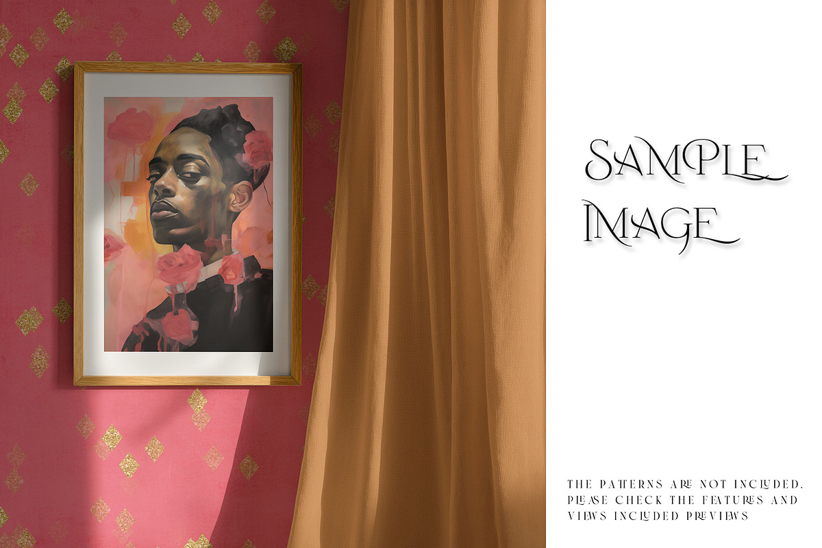 Frame & Wallpaper Mockups, a Mockup by mock-ups (Photo 22 of 29)