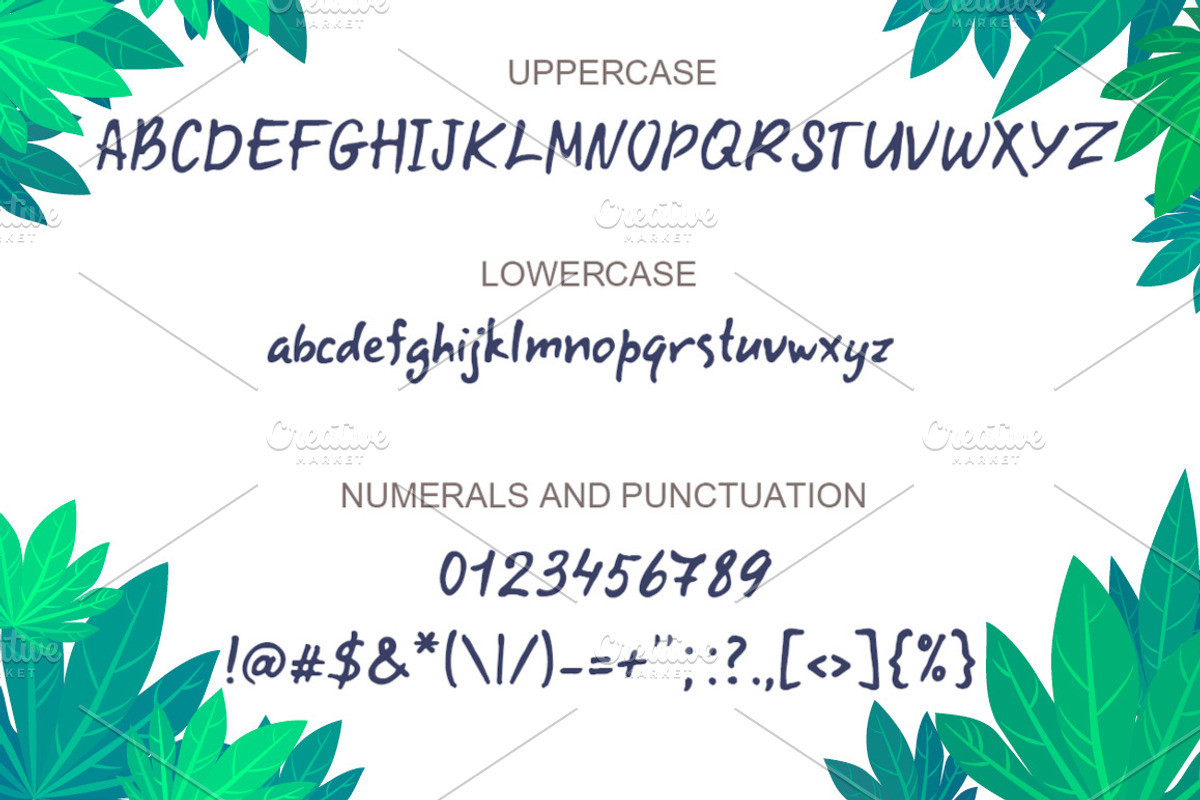 Fresh Monday font, a Handwritten Font by Mallinka (Photo 2 of 9)