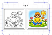 Bold & Easy Spring Woman, a Decorative Illustration by Design Station (Thumbnail 2 of 9)