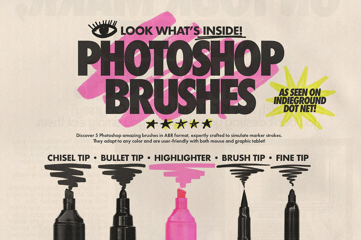 Markers Kit, an Object Graphic by Indieground Design Inc. (Photo 5 of 16)