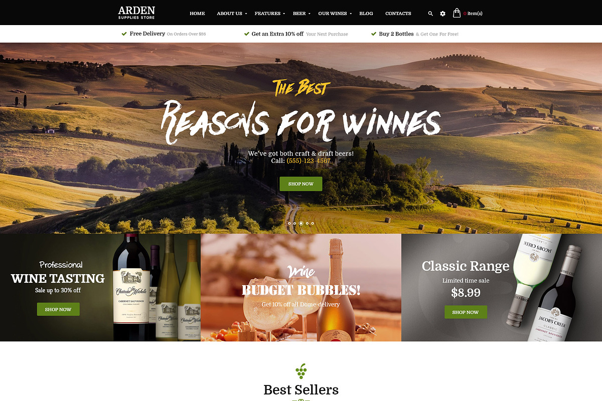 Pts Arden - Clean and Professional, a Bootstrap Template by Prestabrain (Photo 2 of 8)